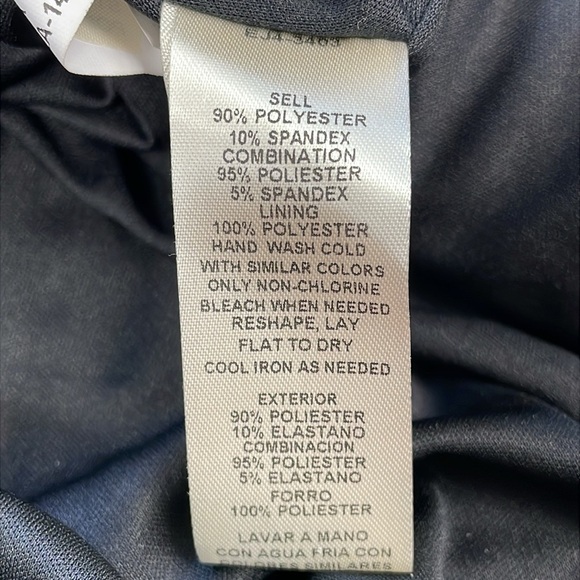 New Eliza J Embellished Ruched Sheer Long Sleeve Velvet Gown Pearl Neck Sz 8 - Picture 12 of 14